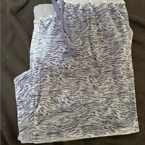 LuLaRoe lavender Zebra Print Joggers
